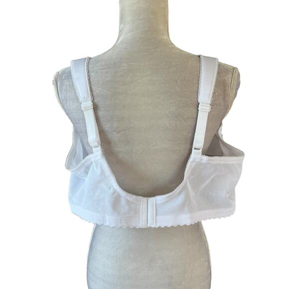Glamorise MagicLift Original Support Bra White 56C Style 1000 NWOT - Picture 4 of 11
